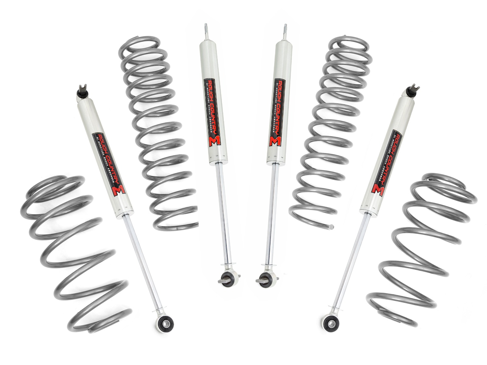 Rough Country 2.5 Inch Lift Kit Jeep Wrangler TJ 4WD (1997-2006)