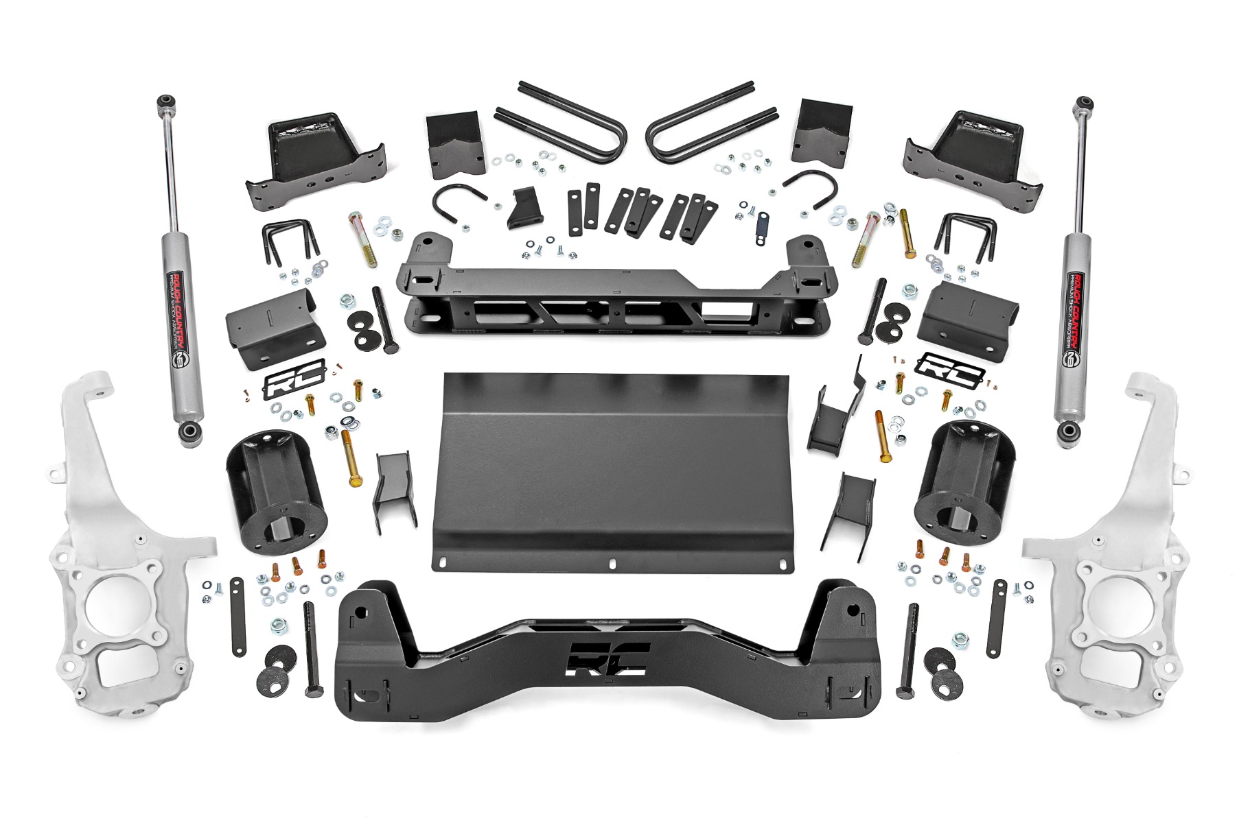 Rough Country 6 Inch Lift Kit Ford F-150 4WD (2021-2024)