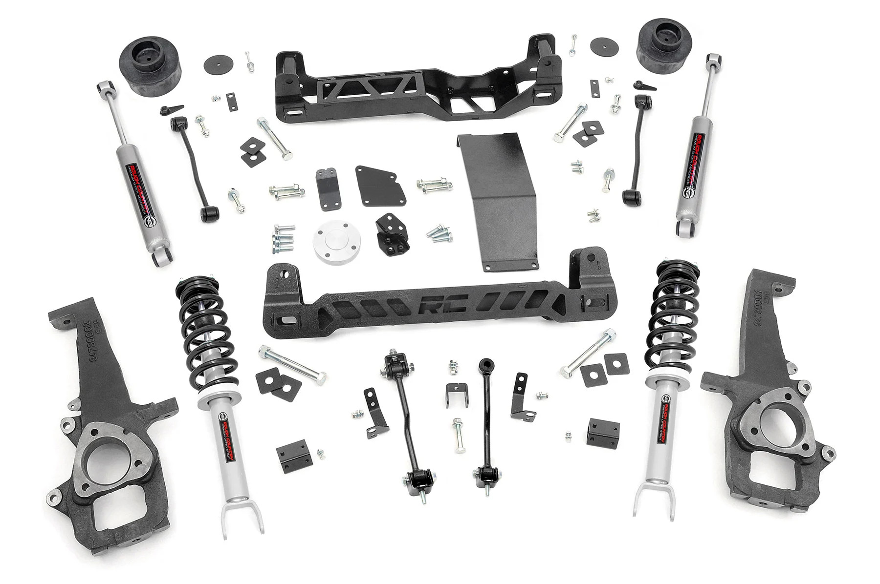 Rough country 4 Inch Lift Kit Ram 1500 4WD (2012-2018 & Classic)