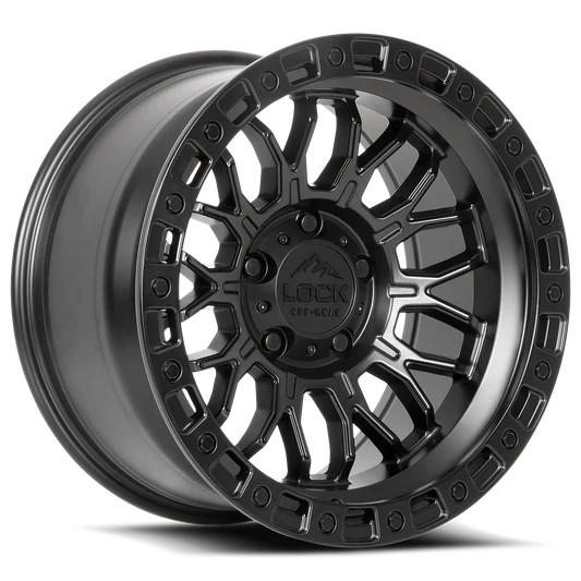 LOCK OFFROAD COMBAT 17x9.0 6x139.7 +1mm Matte Black