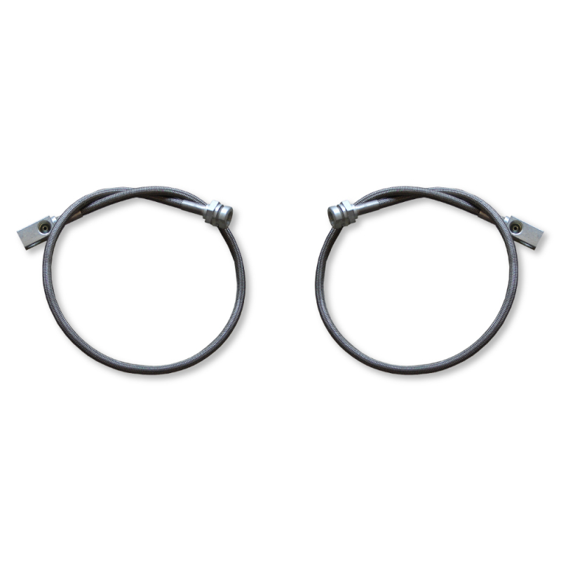 Rock Krawler 97-06 Jeep Wrangler TJ Front Stainless Steel Long Travel Brake Lines - RK00054-A