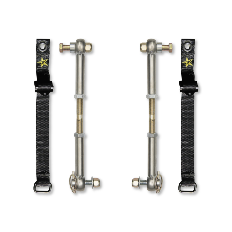 Rock Krawler 07-18 Jeep Wrangler JK/JKU Sway Bar Disconnect Kit - Front - RK04771K