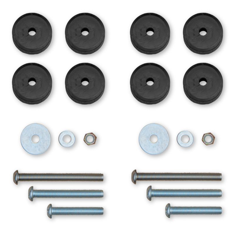 Rock Krawler 2018+ Jeep Wrangler JL 2DR / JLU 4DR 2-4in Adj. Front Bump Stop Kit - RK06727