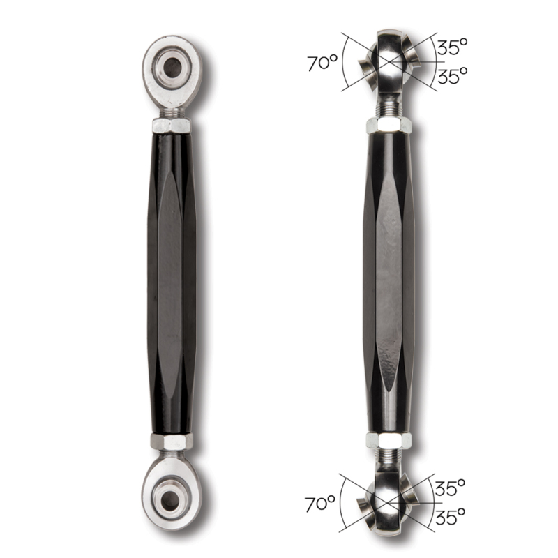 Rock Krawler 2018+ Jeep Wrangler JL 2DR / JLU 4DR No Limits Sway Bar Links - Front - RK07346K