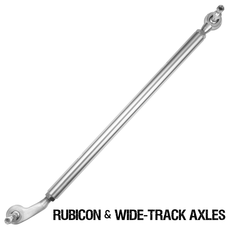Rock Krawler 2018+ Jeep Wrangler (JL/JLU/JT Rubicon & Wide Track Axles) Pro-X Bottom Mount Drag Link - RK08128B