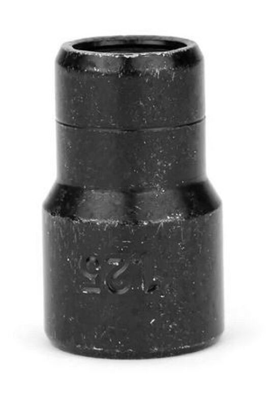 Project Kics GTC 33MM / 12HEX - M12x1.25 Hexagon Socket Head Nut Shank Type - Black (Single) - W12125GT