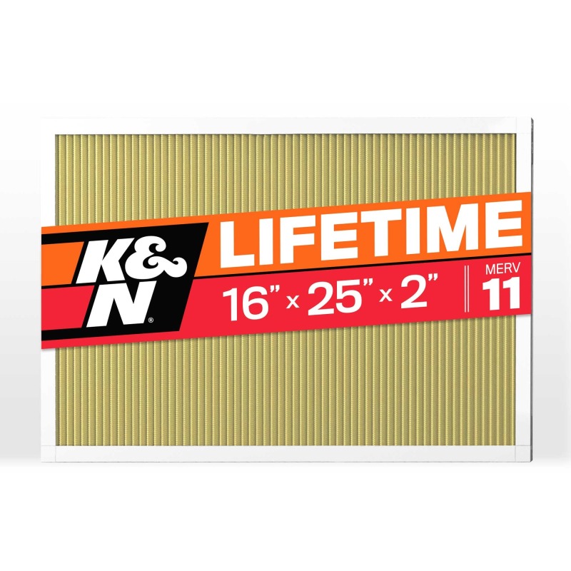 K&N HVAC Filter 16 X 25 X 2 Merv 11 - HVC-21625