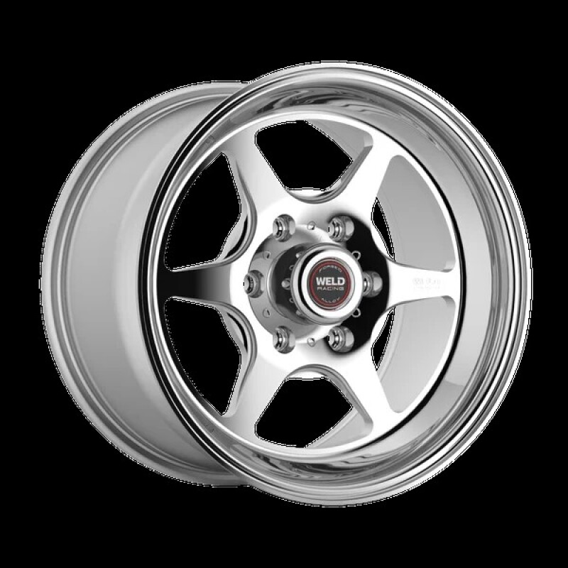 Weld S79 HD S79 17x7in / 6x139.7 BP / 4.2in BS Polished Center - Polished Shell Wheel - 79LP7070E42A
