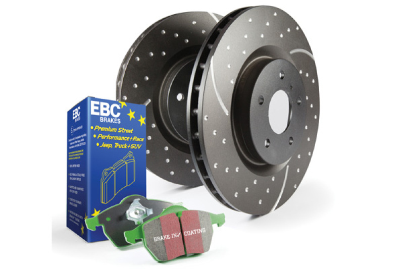 EBC S10 Kits Greenstuff Pads and GD Rotors - S10KF1089