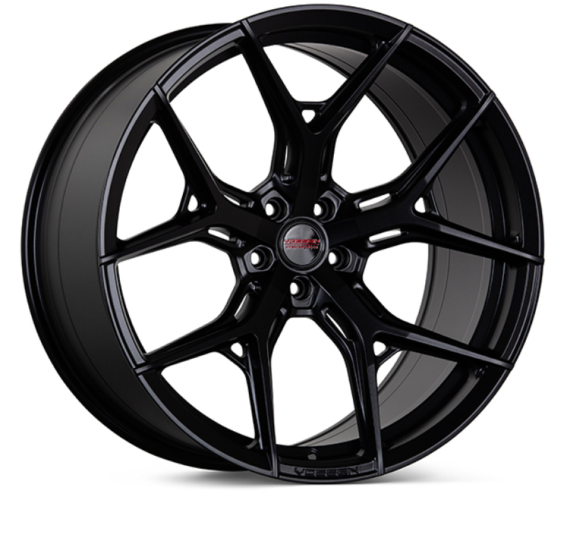 Vossen HF5 - 22x9.5 - ET15 - 5x112 - 66.56 - Deep - SB - Satin Black Wheel - HF5-2M010