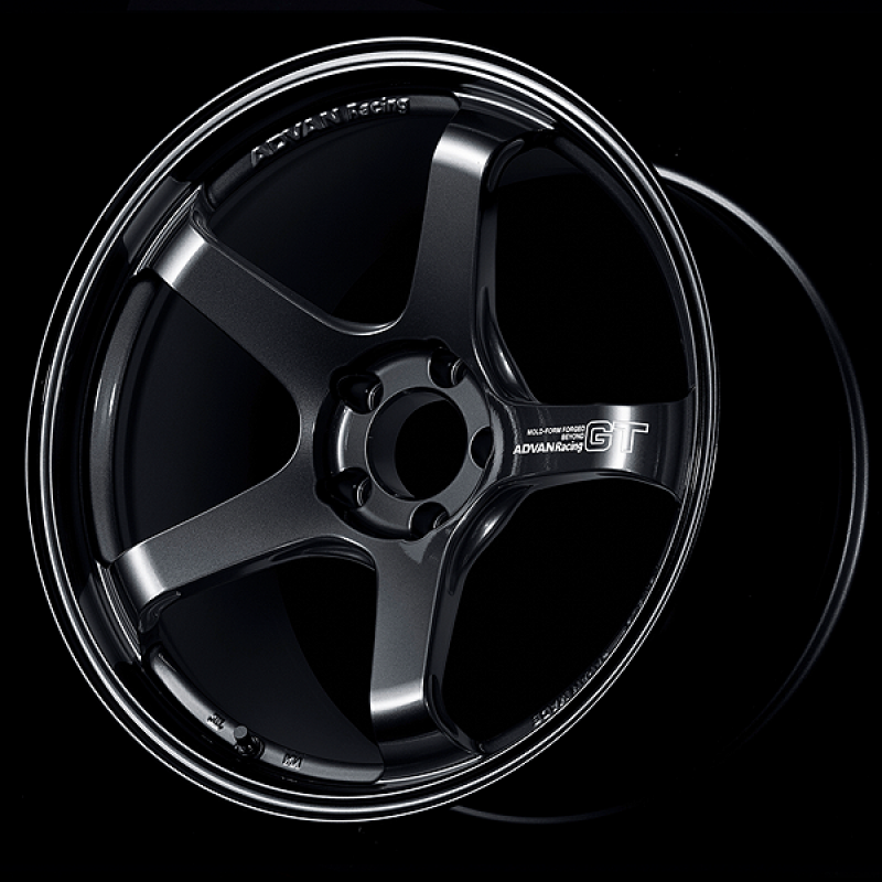 Advan GT Beyond 18X8.5 / +50 Offset / 5-114.3 BC / +50mm Bore / Racing Titanium Black - YAQB8H50ETB