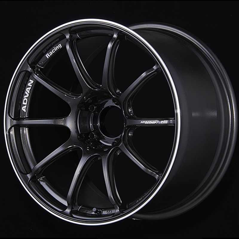 Advan RSIII 19x8.5 / +51 Offset / 5-114.3 / 73mm Bore / Black Gunmetallic & Ring - YA39H51EBGR