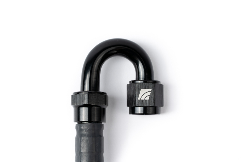 AMS Performance 5/16 Quick Connect to -6AN Inline Fuel Pulsation Damper w/ -6AN Fuel Line - AMS.47.07.0009-2