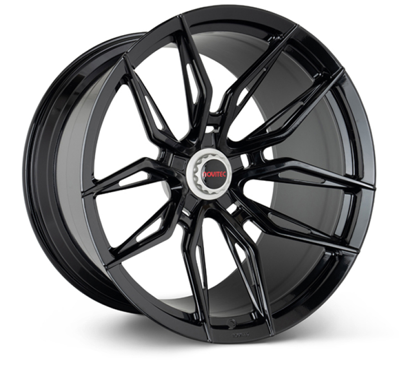 Vossen x Novitec NF11 20x9.5 ET:38 Gloss Black Ferrari 296 Front Wheel - F-AFP-654-F01-C25