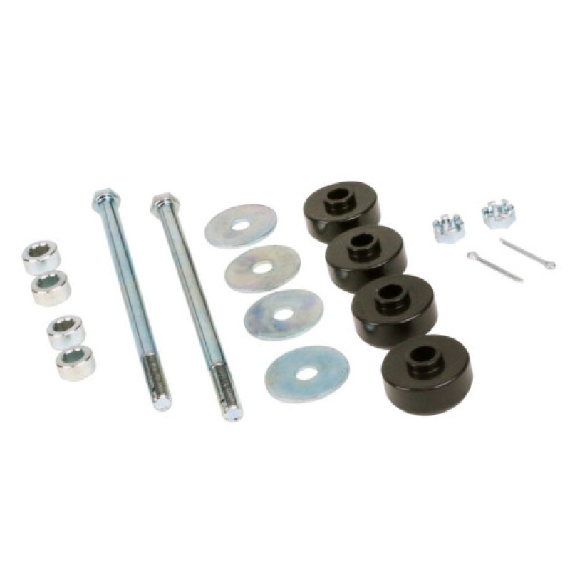 Ridetech 63-82 Chevrolet Corvette Rear Leaf Spring Bolt/Bushing Kit - 11534750