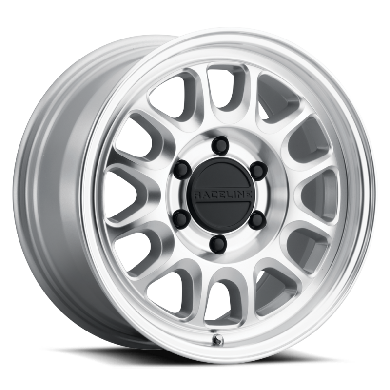 Raceline 958MC Rogue 17x8.5in / 6X135 BP / 35mm Offset / 87.1mm Bore - Machined CC - 958MC-78565+35