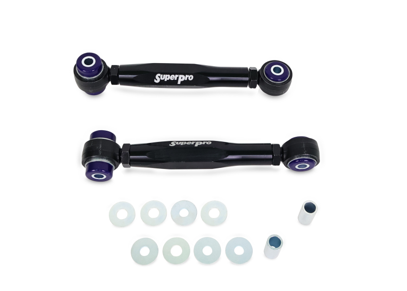 Superpro 06-25 Volkswagen Golf GTI Lower Rear HD Adjustable Toe Arm Set - TRC1218