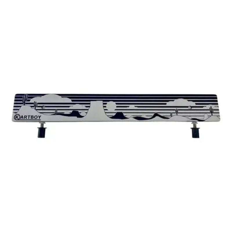 Kartboy Subaru License Plate Delete - Black Desert - KB-055-PL-BLK-DES