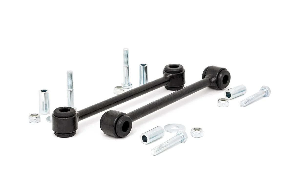 Rough Country Sway Bar Links Rear | 4-6 Inch Lift | Jeep Wrangler TJ (97-06)/Wrangler Unlimited (04-06)