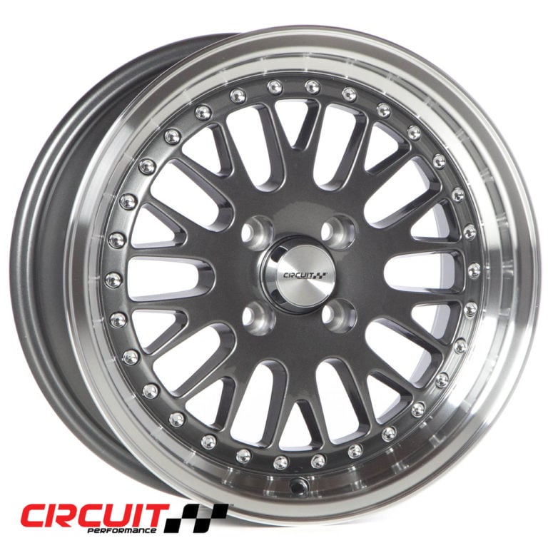 Circuit Performance CP21 15×7 Gloss Gun Metal 4×100 [+25mm] Wheel