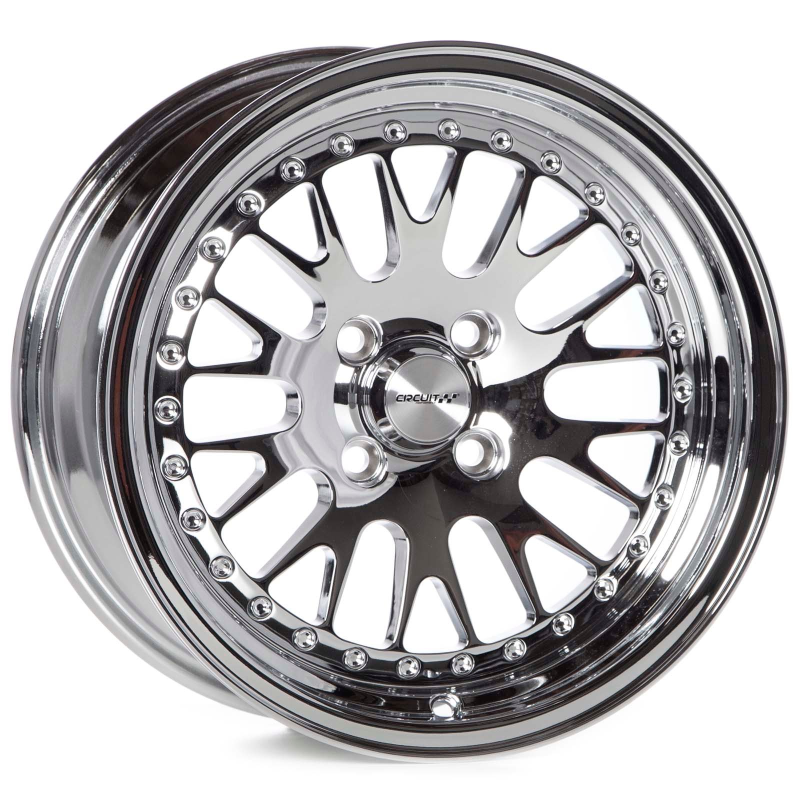 Circuit Performance CP21 15×8 Chrome 4×100 [+25mm] Wheel