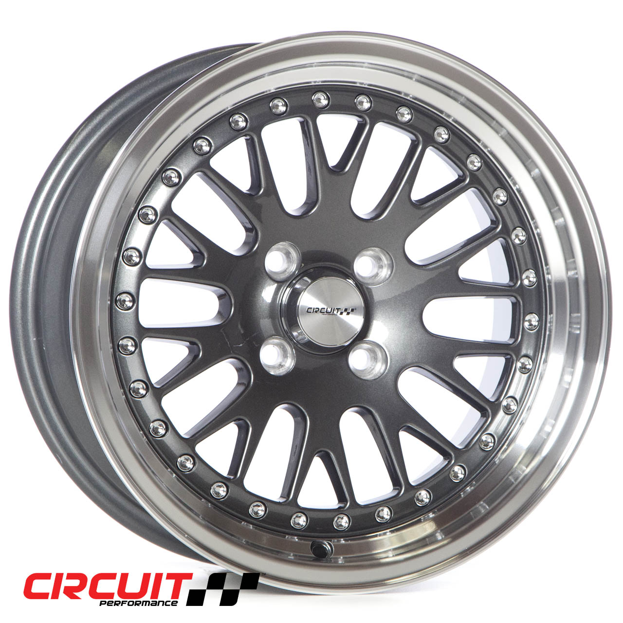 Circuit Performance CP21 15×8 Gun Metal 4×100 [+25mm] Wheel