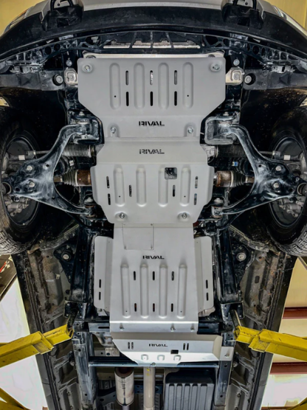 Full Set RIVAL Aluminum Skid Plates - 2333.1855.2.6-KIT