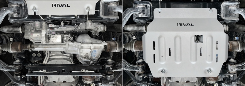 RIVAL 2015+ Ford F150 Ecoboost Aluminum Engine Skid Plate - 2333.1856.2.6