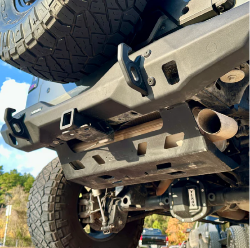 Rival 2018-Present Jeep Wrangler JL  Aluminum Muffler Skid Plate - 2333.2753.1.6