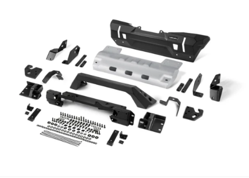 Rival 2018-2025 Jeep Wrangler Front Aluminum Bumper - 2D.2702.3-NL