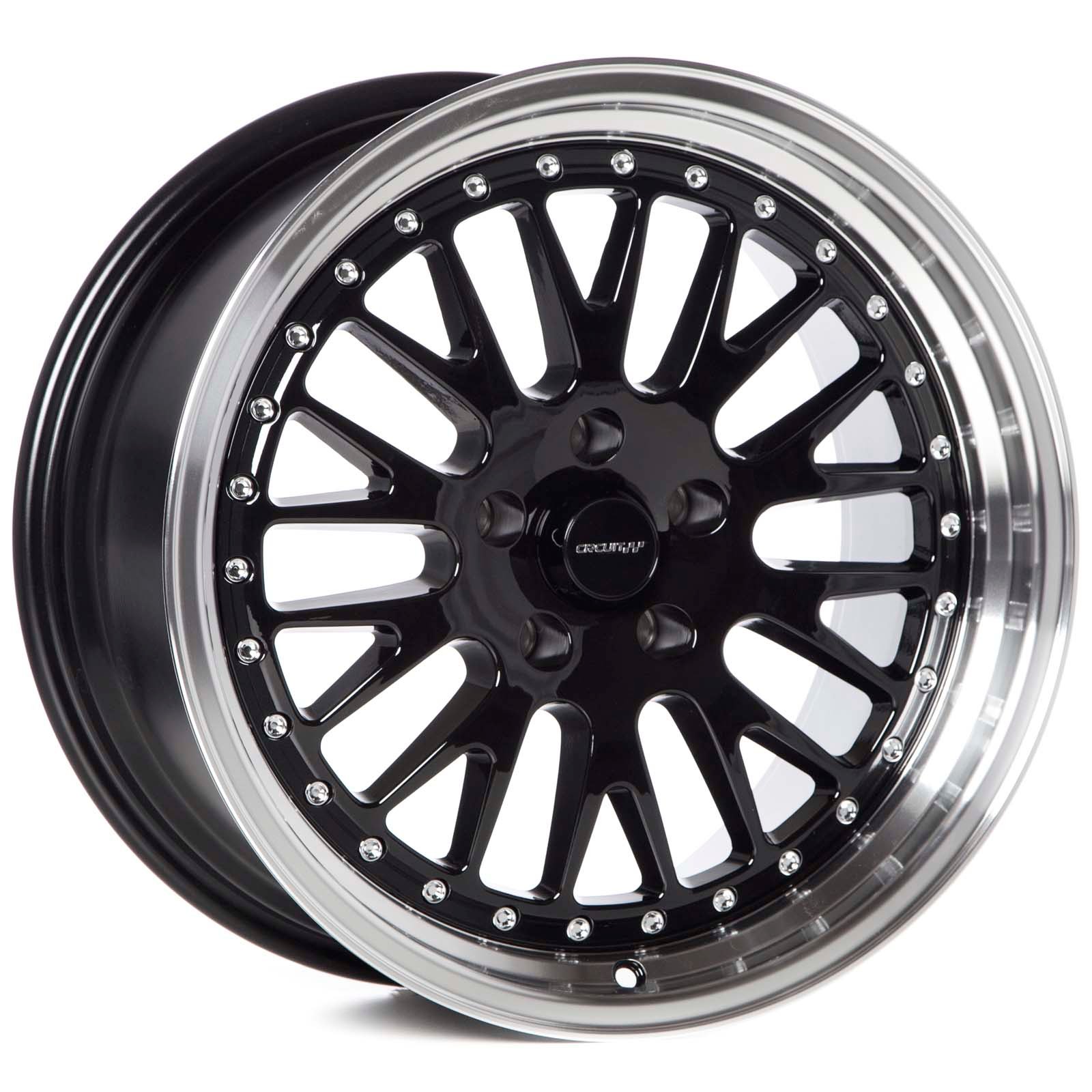 Circuit Performance CP21 18x9.5 Gloss Black / Machined Lip 5x114.3 [+20mm] Wheel