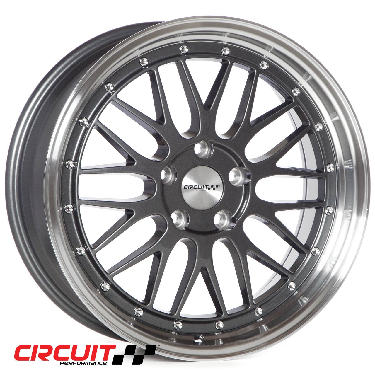 Circuit Performance CP30 18x8 Gloss Gun Metal 5x112 [+35mm] Wheel