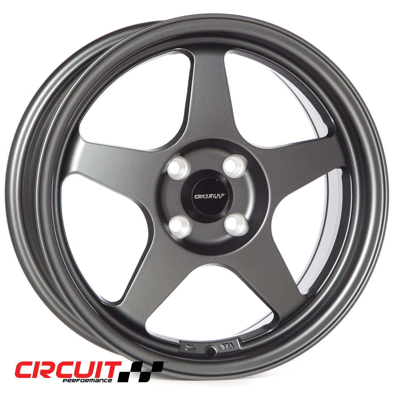 Circuit Performance CP22 16×7 Flat Gun Metal 4×100 [+35mm] Wheel