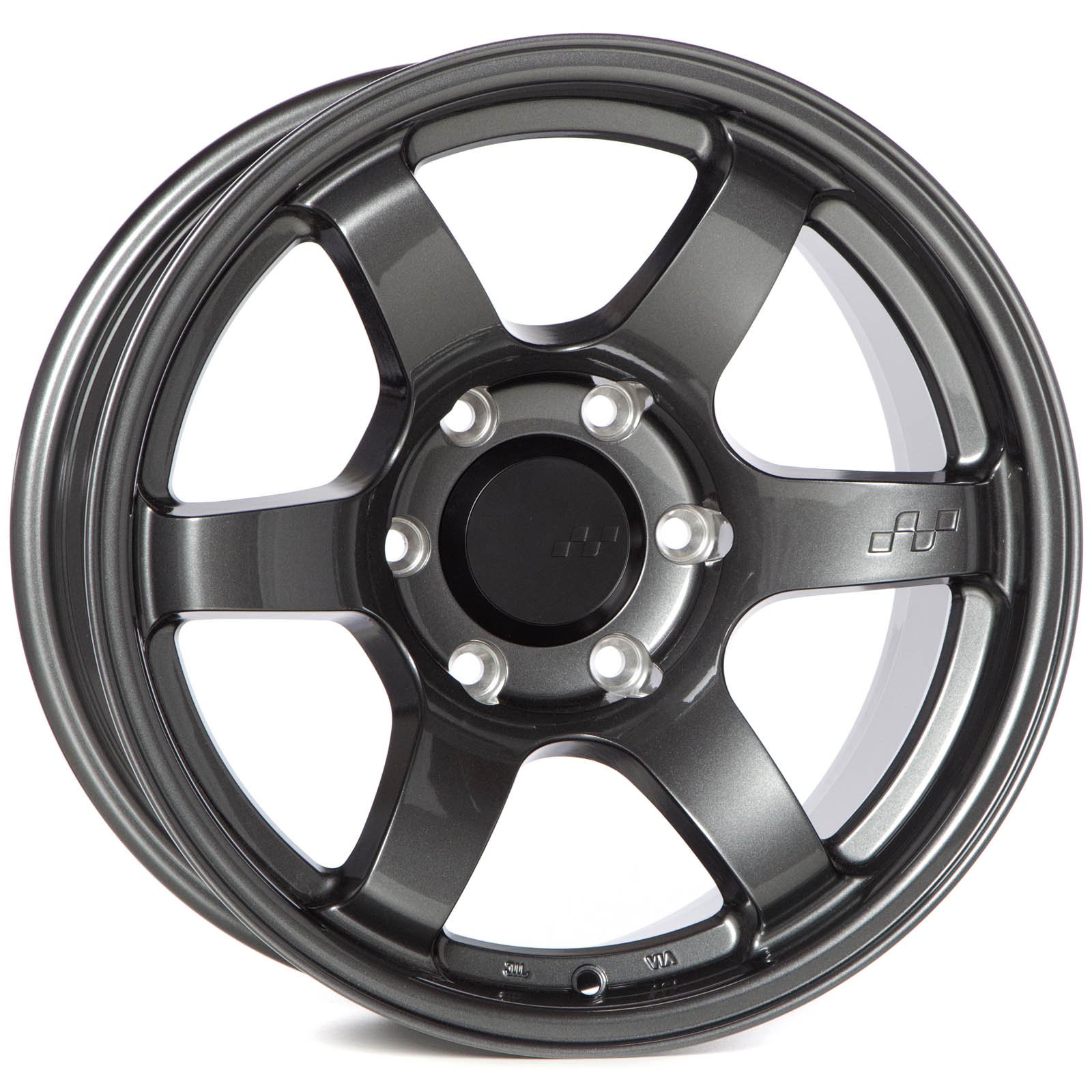 Circuit Offroad Steller 17×8.5 Gloss Gunmetal 6×139.7 [0mm] Wheel (Fits Bronco/Ranger)