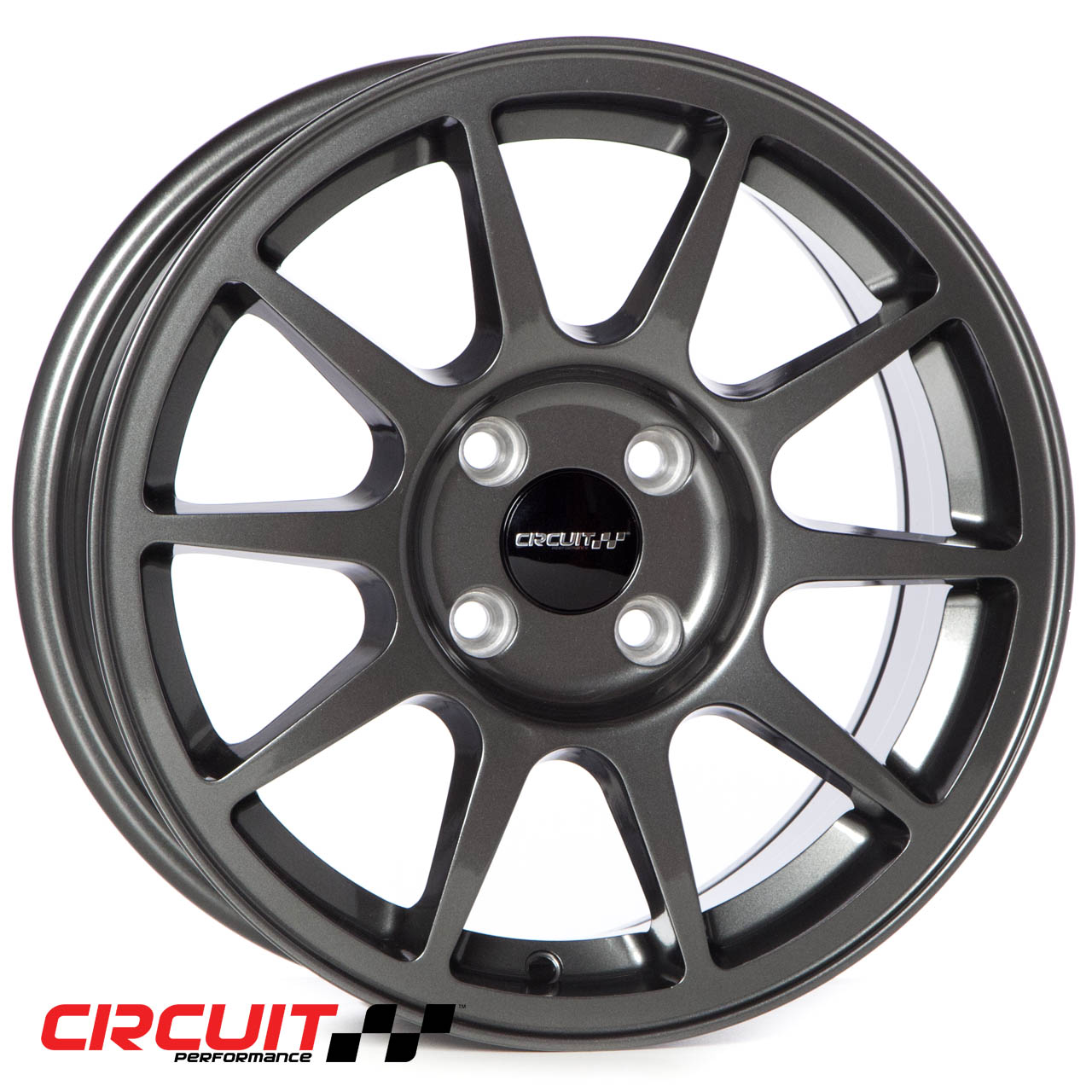 Circuit Performance CP23 15×7 Gloss Gun Metal 4×100 [+35mm] Wheel