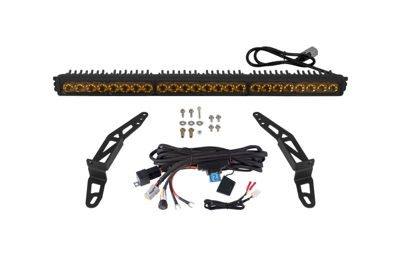 Diode Dynamics Jeep 2018 SS30 Bumper LED Kit Sport Yellow Driving - DD8719