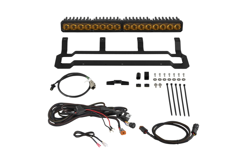 Diode Dynamics 4Runner 2025 TRD Pro Grille SS20 Pro Yellow Combo - DD8735