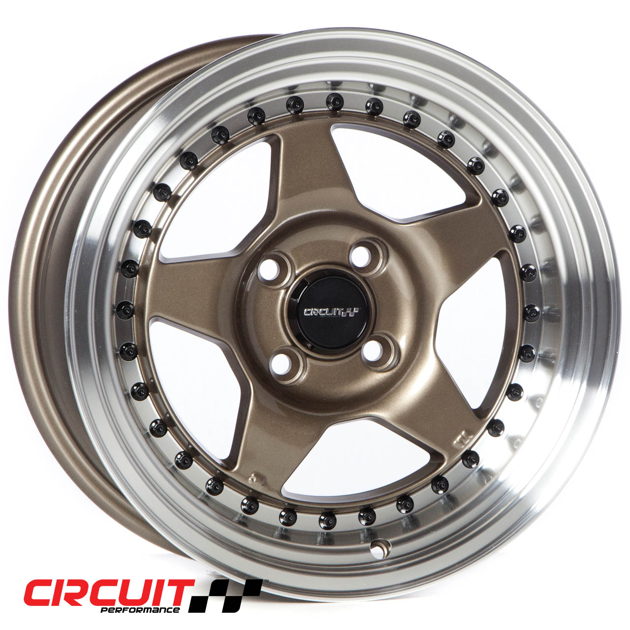 Circuit Performance CP26 15×8 Gloss Bronze 4×100 [+25mm] Wheel