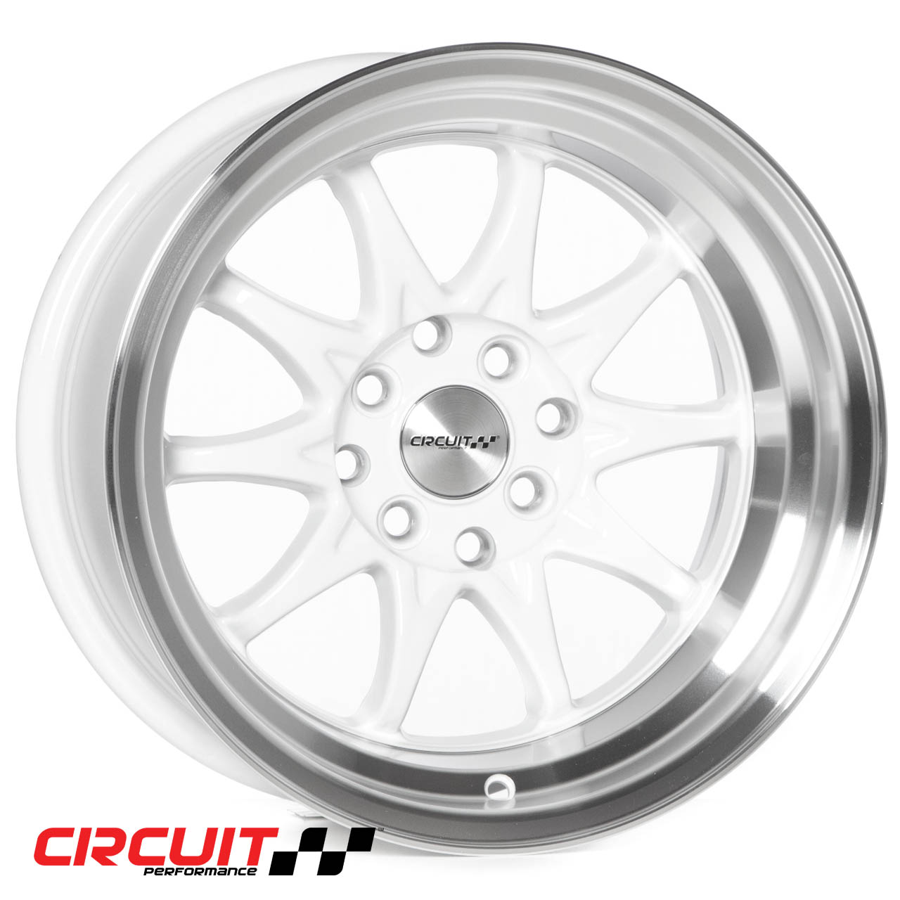 Circuit Performance CP29 15×8 Gloss White 4×100 [+0mm] Wheel