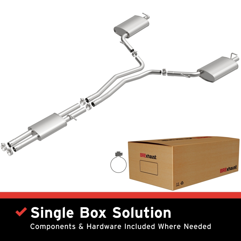 BRExhaust 16-17 Ford Explorer 3.5L Direct-Fit Replacement Exhaust System - 106-0957