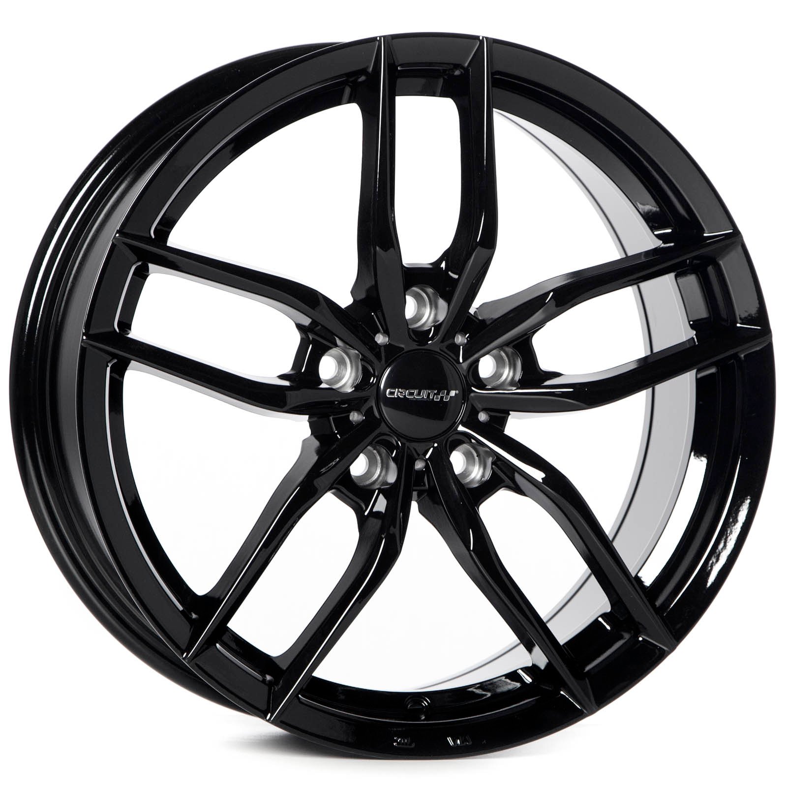 Circuit Performance CP34 17x7.5 Full Gloss Black 5x112 [+35mm] Wheel