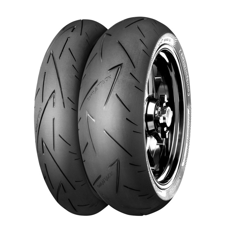 Continental  ContiSportAttack 2  -  190/50 ZR 17 M/C (73W) TL  Rear - 02440120000