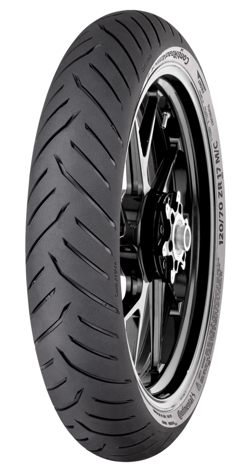 Continental ContiRoadAttack 4 GT - 120/70 ZR 17 M/C (58W) TL Front - 02447100000