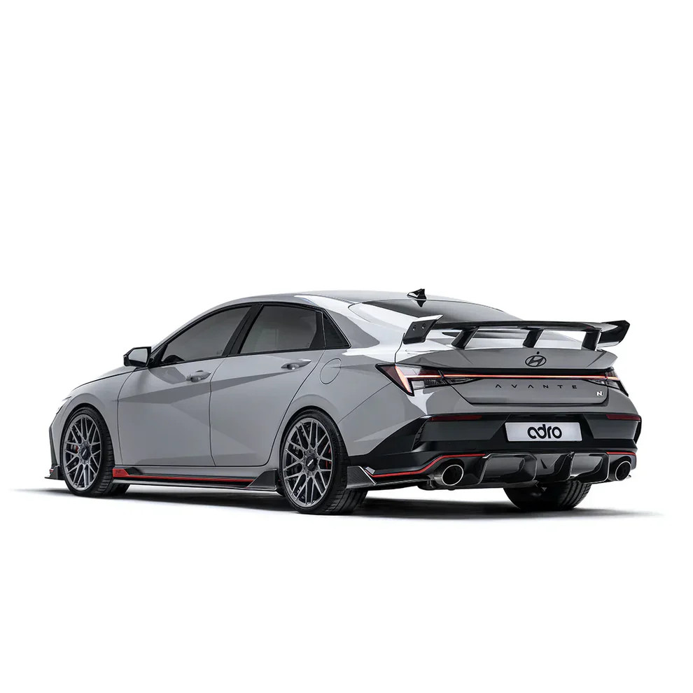 ADRO HYUNDAI ELANTRA N PE CARBON FIBER REAR DIFFUSER