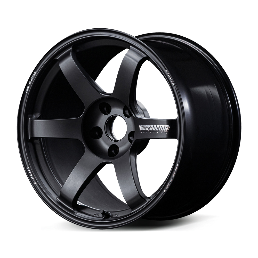 VOLK TE37 SAGA S-PLUS 18X9.5 +38 5X114.3 MATTE BLACK