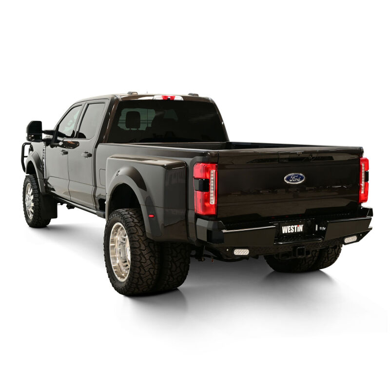 Westin 23-25 Ford F-250/350/450/550/600 HDX Bandit Rear Bumper - Black - 58-341205