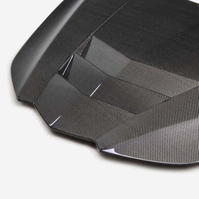 Anderson Composites 2020 Chevrolet C8 Type-LT double-sided carbon hood - AC-HD20CHC8-LT-DS