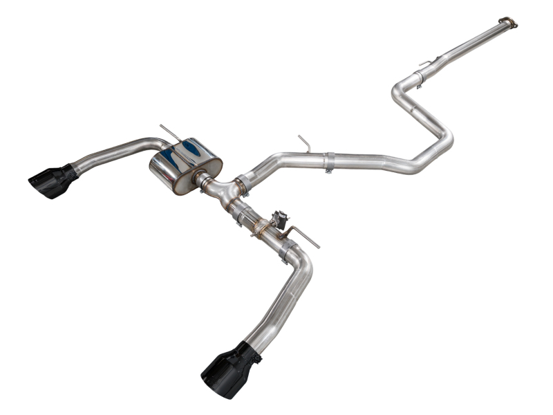 AWE 22-26 Hyundai Elantra N SwitchPath Cat-Back Exhaust - Diamond Black Tips - 3025-33237