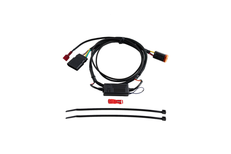 Diode Dynamics Stage Series C1R/C2R 4-pin Single-Output Trailer Wiring Harness - DD4213
