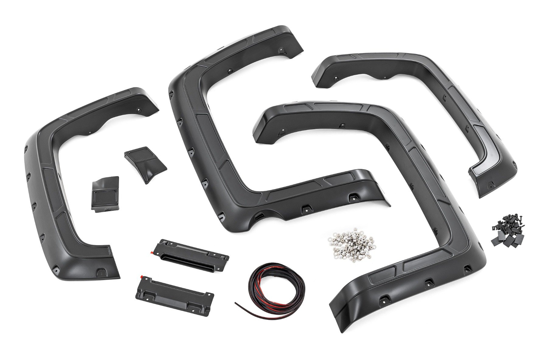 Rough Country Fender Flares Defender | Chevy Silverado 1500 2WD/4WD (2014-2018)
